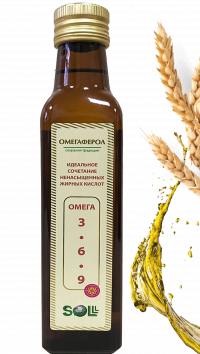 Органическое масло Омегаферол с чесноком