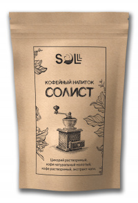 Кофейный напиток кофе молотый с чагой