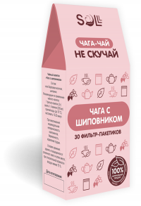 Чага-чай с шиповником