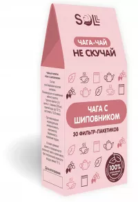 Чага-чай с шиповником